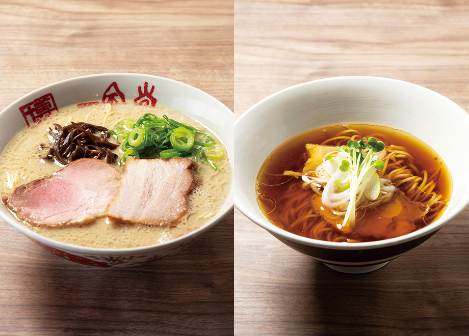 博多とんこつらぁめん／博多しょうゆらぁめん