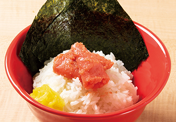 温玉のせ明太子ご飯